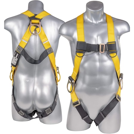 Palmer Safety Vest Style, Universal, Yellow/Black H11110105
